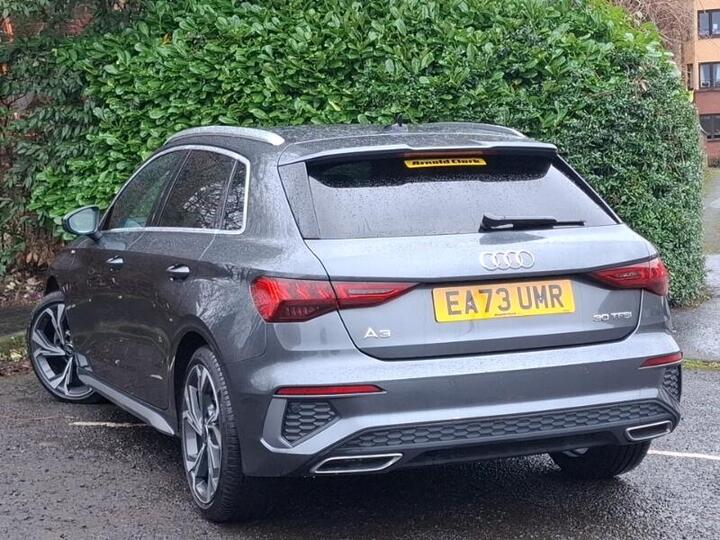 Audi A3 1.0 TFSI 30 S Line Sportback S Tronic Euro 6 (s/s) 5dr