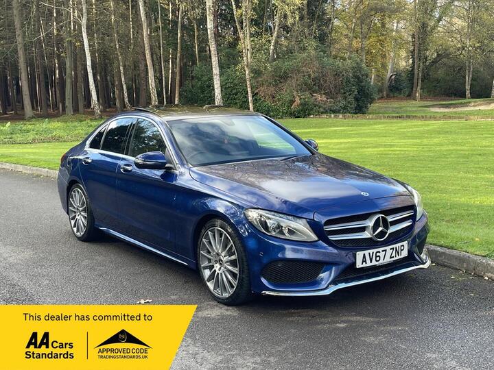Mercedes-Benz C Class 2.0 C200 AMG Line (Premium) G-Tronic+ Euro 6 (s/s) 4dr