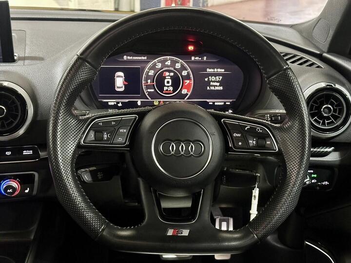Audi S3 2.0 TFSI Black Edition S Tronic Quattro Euro 6 (s/s) 3dr