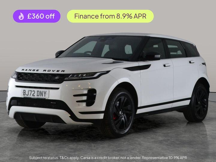 Land Rover Range Rover Evoque 1.5 P300e 12.2kWh R-Dynamic S Auto 4WD Euro 6 (s/s) 5dr