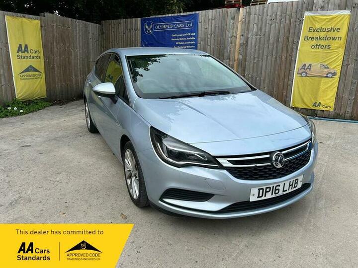 Vauxhall Astra 1.0i Turbo EcoFLEX Design Euro 6 (s/s) 5dr