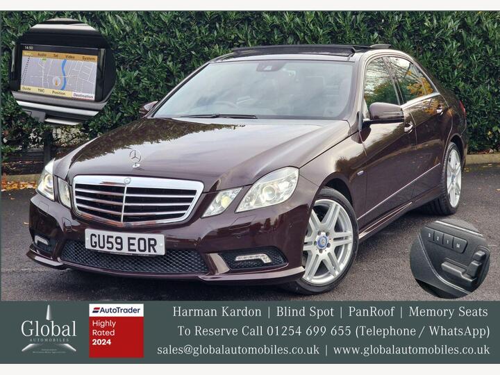 Mercedes-Benz E-CLASS 3.0 E350 CDI V6 BlueEfficiency Sport G-Tronic Euro 5 4dr
