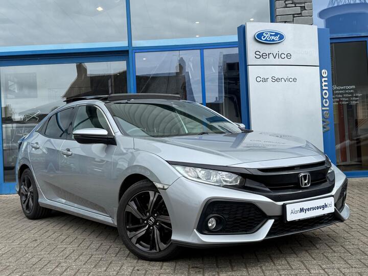 Honda Civic 1.0 VTEC Turbo EX CVT Euro 6 (s/s) 5dr Honda Civic 1.0 VTEC Turbo EX CVT Euro 6 (s/s) 5dr