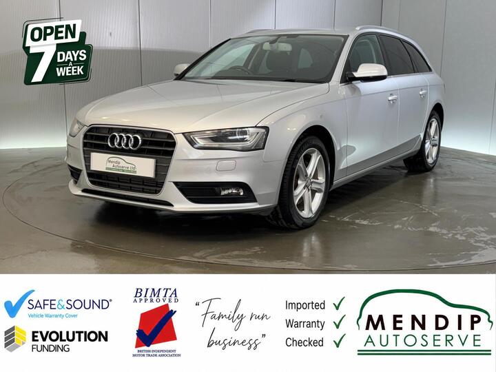 Audi A4 Avant 2.0 TFSI SE Estate 5dr Petrol Multitronic Euro 5 (s/s) (211 Ps)
