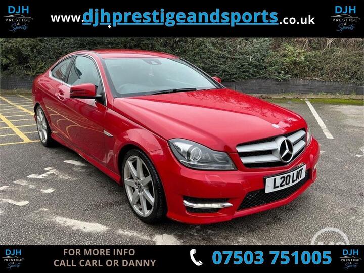 Mercedes-Benz C Class 2.1 C220 CDI AMG Sport Edition G-Tronic+ Euro 5 (s/s) 2dr