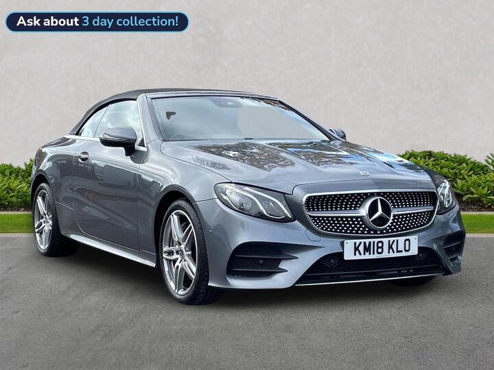 Mercedes-Benz E CLASS 3.0 E350d V6 AMG Line Cabriolet G-Tronic+ 4MATIC Euro 6 (s/s) 2dr