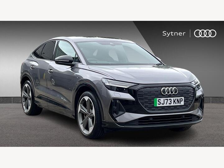 Audi Q4 E-tron 40 Vorsprung Sportback Auto 5dr 82kWh Audi Q4 E-tron 40 Vorsprung Sportback Auto 5dr 82kWh