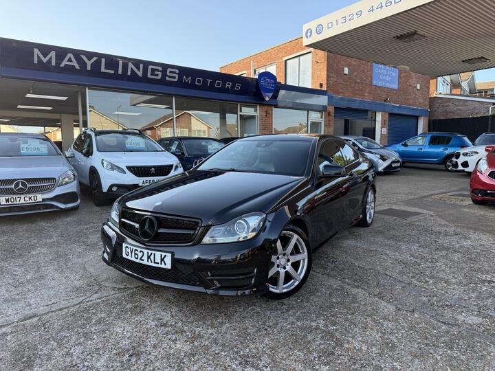Mercedes-Benz C Class 1.6 C180 BlueEfficiency AMG Sport G-Tronic+ Euro 5 (s/s) 2dr Mercedes-Benz C Class 1.6 C180 BlueEfficiency AMG Sport G-Tronic+ Euro 5 (s/s) 2dr