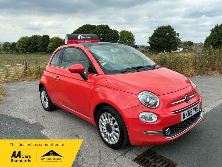 Fiat 500 1.2 Lounge Euro 6 (s/s) 3dr