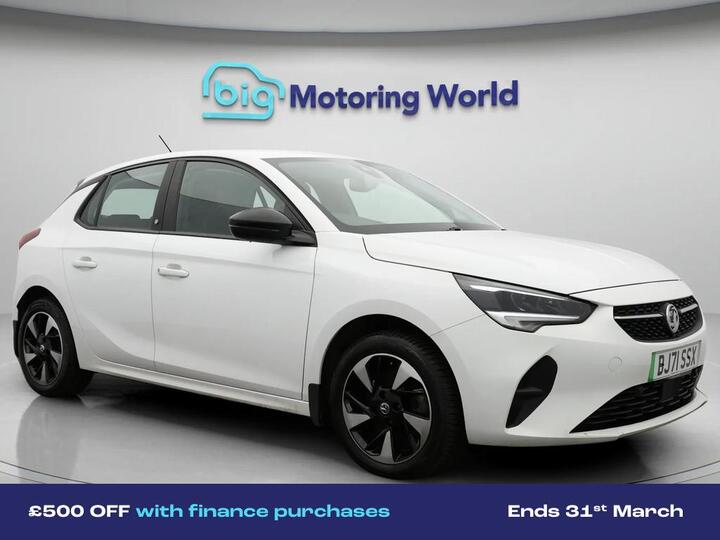 Vauxhall Corsa Electric 50kWh SE Nav Auto 5dr (7.4Kw Charger)