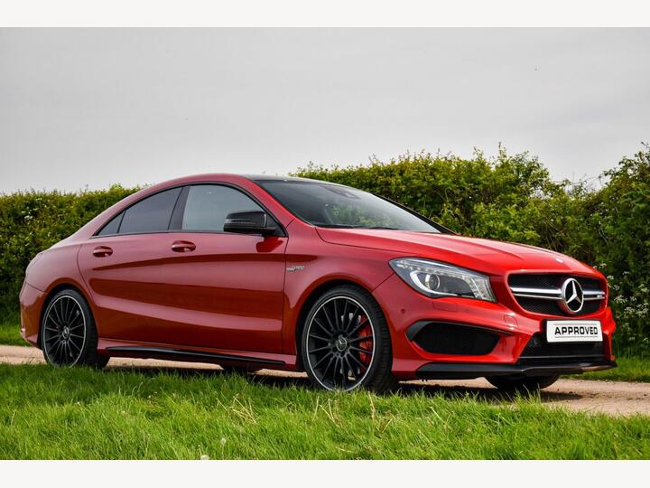 Mercedes-Benz CLA 2.0 CLA45 AMG Coupe SpdS DCT 4MATIC Euro 6 (s/s) 4dr Mercedes-Benz CLA 2.0 CLA45 AMG Coupe SpdS DCT 4MATIC Euro 6 (s/s) 4dr