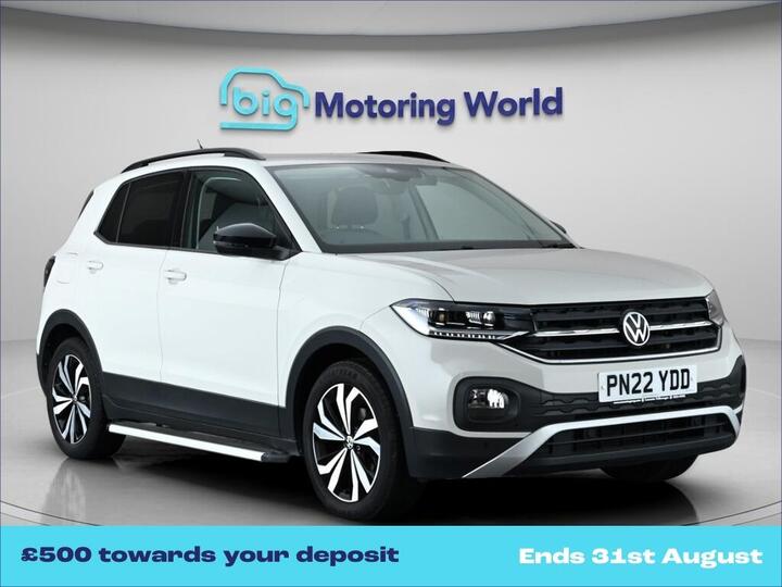 Volkswagen T-Cross 1.0 TSI Black Edition Euro 6 (s/s) 5dr