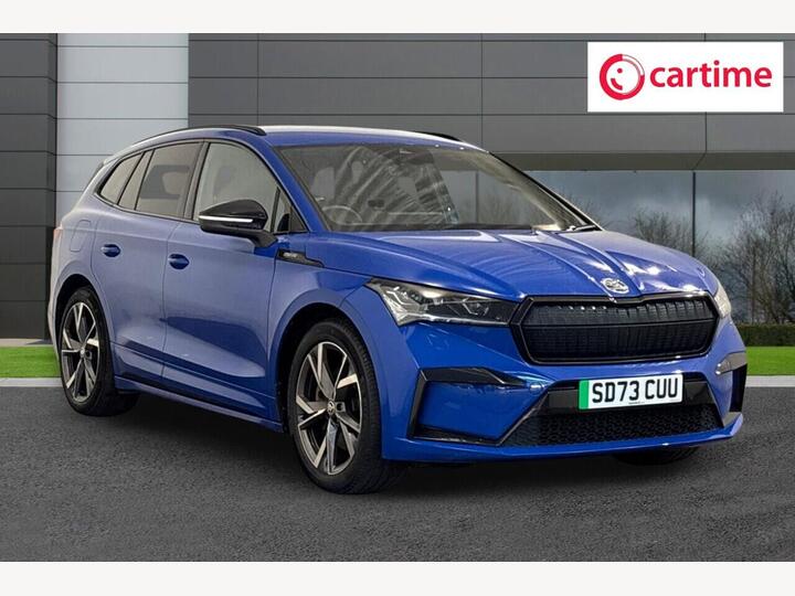 Skoda ENYAQ IV IV 82kWh 80x SportLine Plus Auto 4WD 5dr (DC135kW)