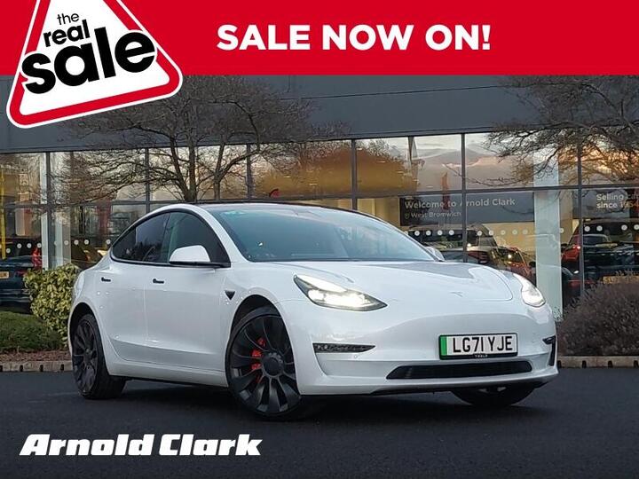 Tesla Model 3 (Dual Motor) Performance Auto 4WDE 4dr (Performance Upgrade)