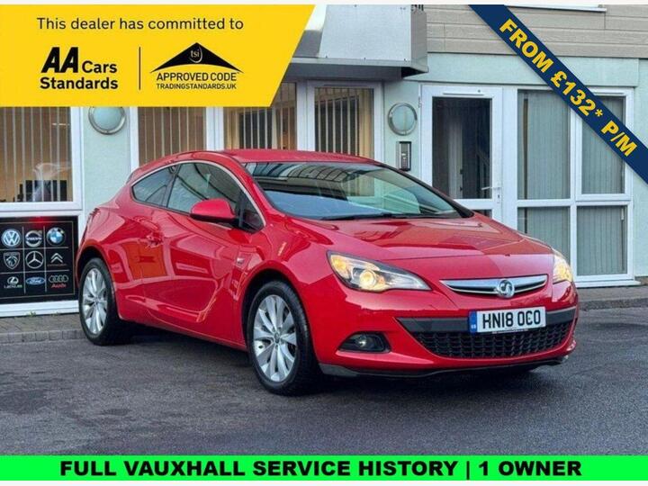 Vauxhall ASTRA GTC 1.4i Turbo SRi Auto Euro 6 3dr