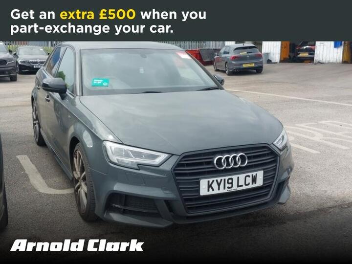 Audi A3 1.0 TFSI 30 Black Edition Sportback Euro 6 (s/s) 5dr