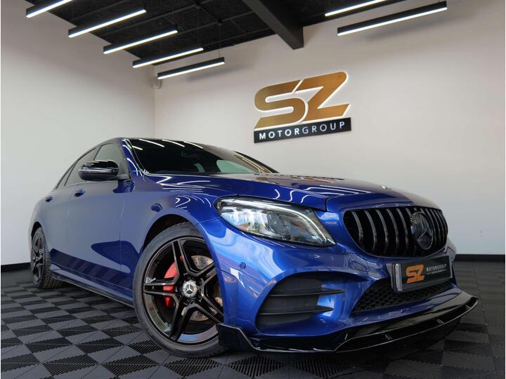 Mercedes-Benz C-CLASS 2.0 C300d AMG Line (Premium) G-Tronic+ Euro 6 (s/s) 4dr