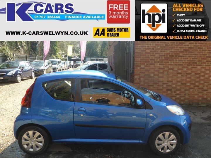 Peugeot 107 1.0 12V Active Euro 5 3dr