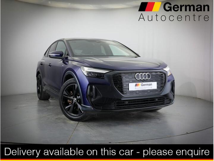 Audi Q4 E-TRON 40 S Line Sportback Auto 5dr 82kWh