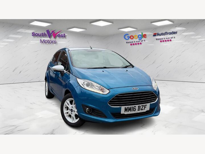 Ford FIESTA 1.0T EcoBoost Zetec Blue Edition Euro 6 (s/s) 5dr