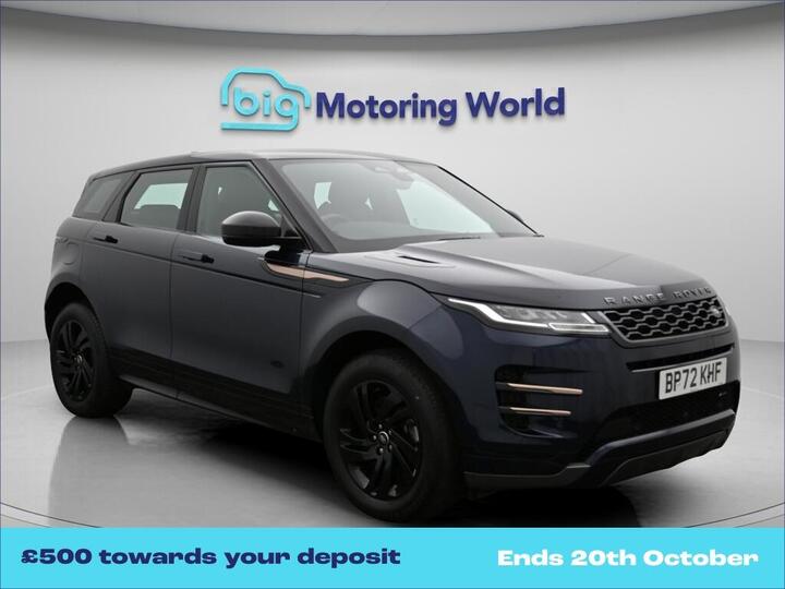 Land Rover Range Rover Evoque 1.5 P300e 12.2kWh R-Dynamic S Auto 4WD Euro 6 (s/s) 5dr