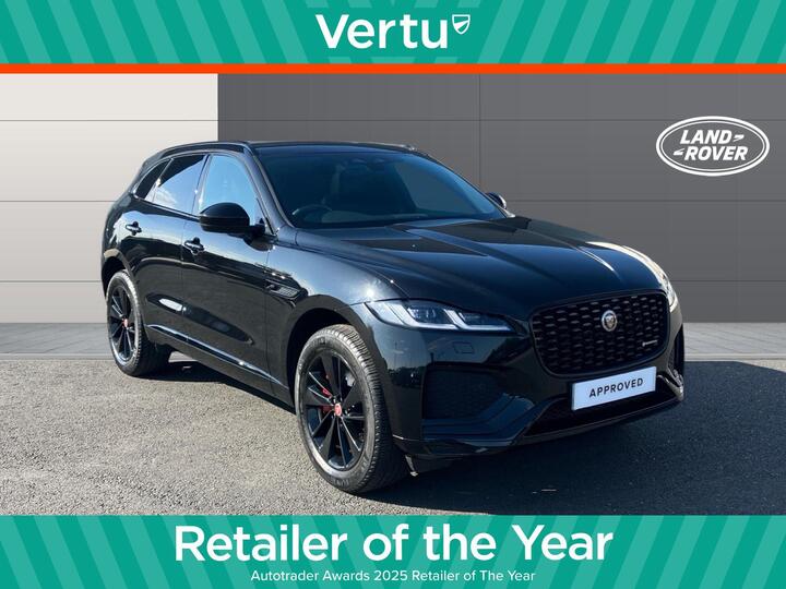 Jaguar F-PACE 2.0 P250i R-Dynamic Black Auto AWD Euro 6 (s/s) 5dr