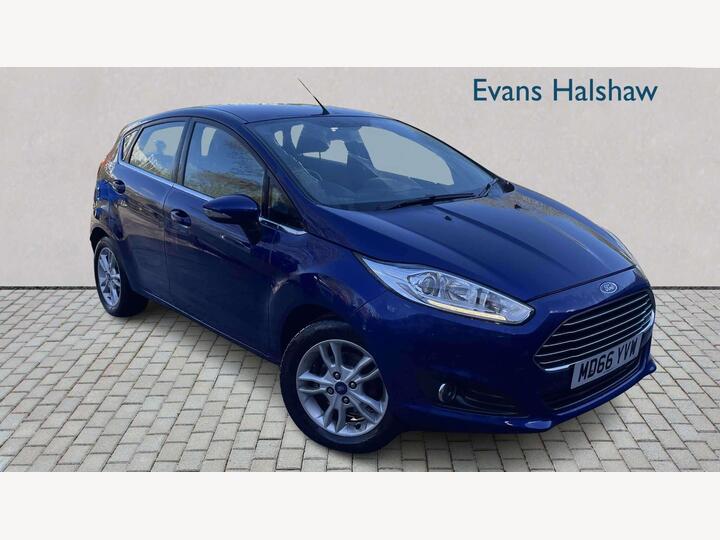 Ford FIESTA HATCHBACK 1.0T EcoBoost Zetec Powershift Euro 6 5dr