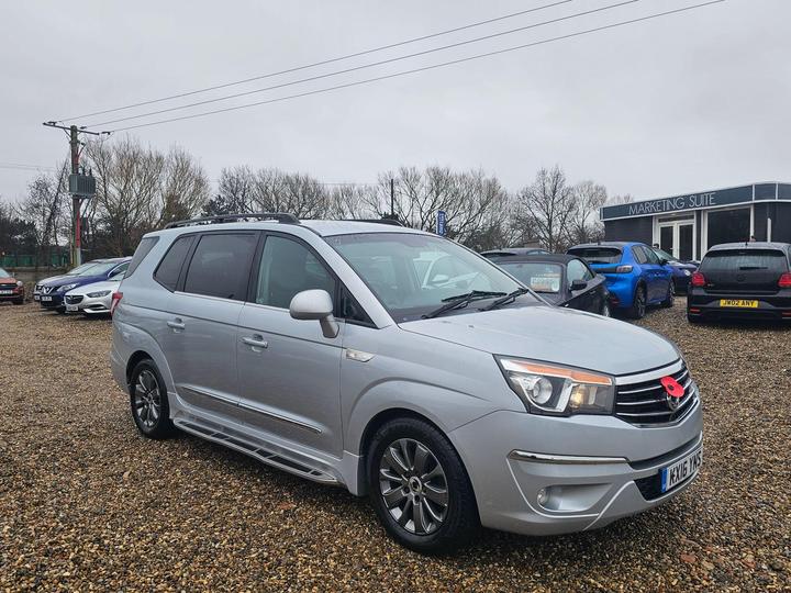 SsangYong Turismo 2.2D ELX T-Tronic 4WD Selectable Euro 6 5dr