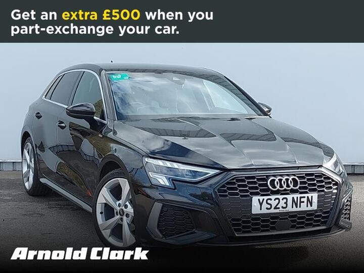Audi A3 1.0 TFSI 30 S Line Sportback S Tronic Euro 6 (s/s) 5dr