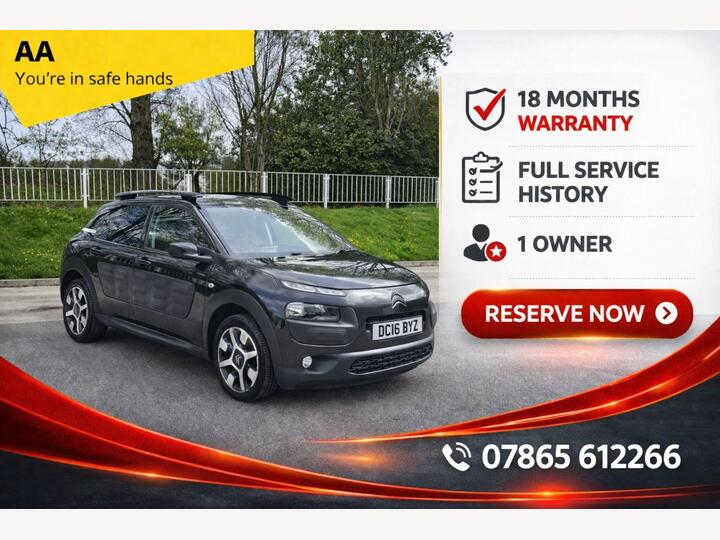 Citroen C4 Cactus 1.6 BlueHDi Flair Edition Euro 6 5dr