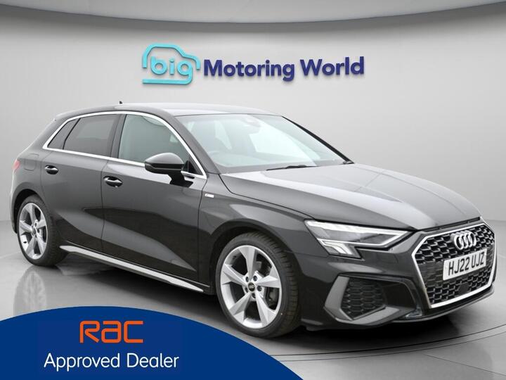 Audi A3 1.5 TFSI 35 S Line Sportback S Tronic Euro 6 (s/s) 5dr