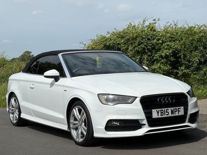 Audi A3 CABRIOLET 2.0 TDI S Line Euro 6 (s/s) 2dr