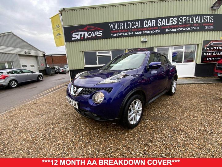 Nissan JUKE 1.2 DIG-T Acenta Premium Manual 6Spd Euro 5 (s/s) 5dr