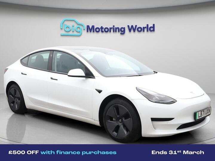 Tesla Model 3 Standard Range Plus Auto RWD 4dr