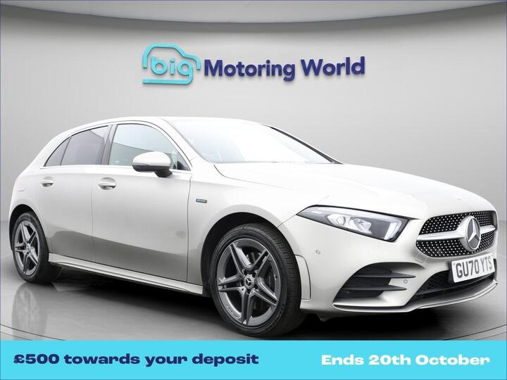 Mercedes-Benz A Class 1.3 A250e 15.6kWh AMG Line (Executive) 8G-DCT Euro 6 (s/s) 5dr