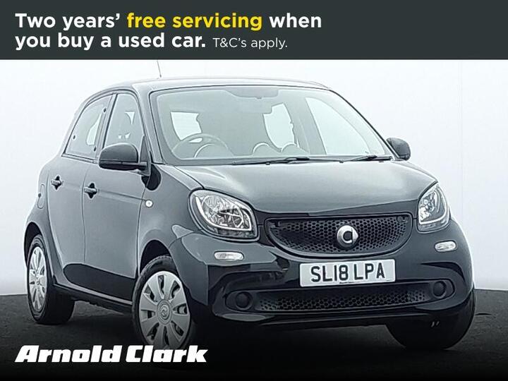 Smart Forfour 1.0 Pure Euro 6 (s/s) 5dr