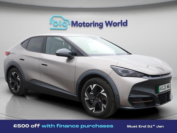 CUPRA Tavascan 77kWh V1 SUV Coupe Auto 5dr CUPRA Tavascan 77kWh V1 SUV Coupe Auto 5dr