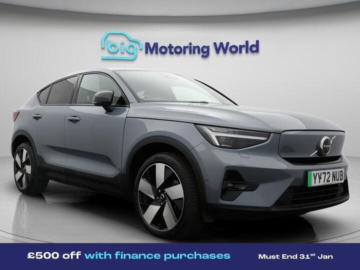 Volvo C40 Twin Recharge 78kWh Ultimate Auto AWD 5dr