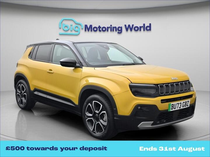 Jeep Avenger 54kWh 1st Edition Auto 5dr