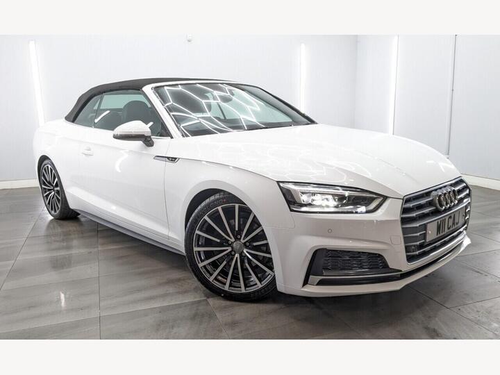 Audi A5 CABRIOLET 2.0 TFSI 40 S Line S Tronic Euro 6 (s/s) 2dr Audi A5 CABRIOLET 2.0 TFSI 40 S Line S Tronic Euro 6 (s/s) 2dr