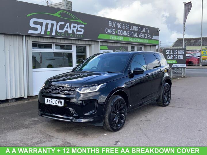 Land Rover DISCOVERY SPORT 2.0 D180 MHEV R-Dynamic SE Auto 4WD Euro 6 (s/s) 5dr