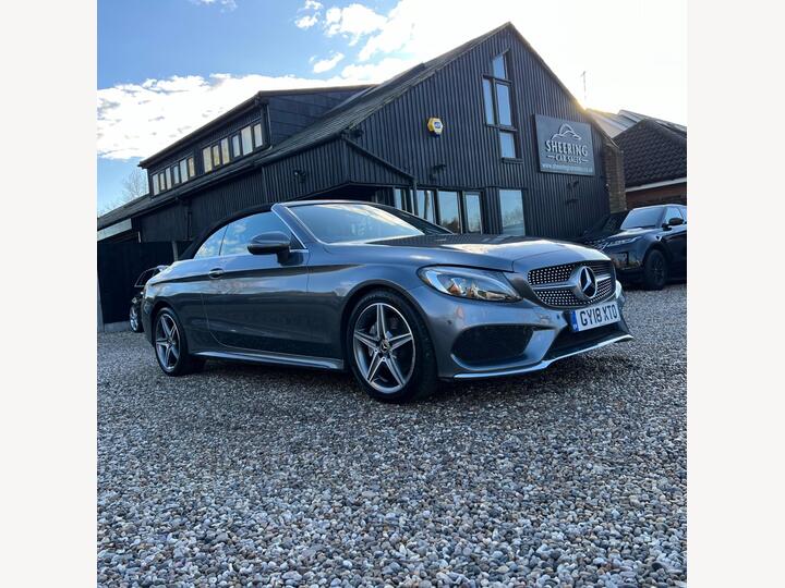 Mercedes-Benz C Class 2.1 C220d AMG Line Cabriolet G-Tronic+ Euro 6 (s/s) 2dr