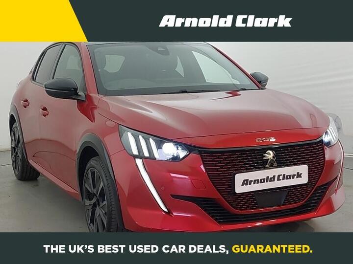 Peugeot E-208 50kWh GT Auto 5dr (7.4kW Charger) Peugeot E-208 50kWh GT Auto 5dr (7.4kW Charger)