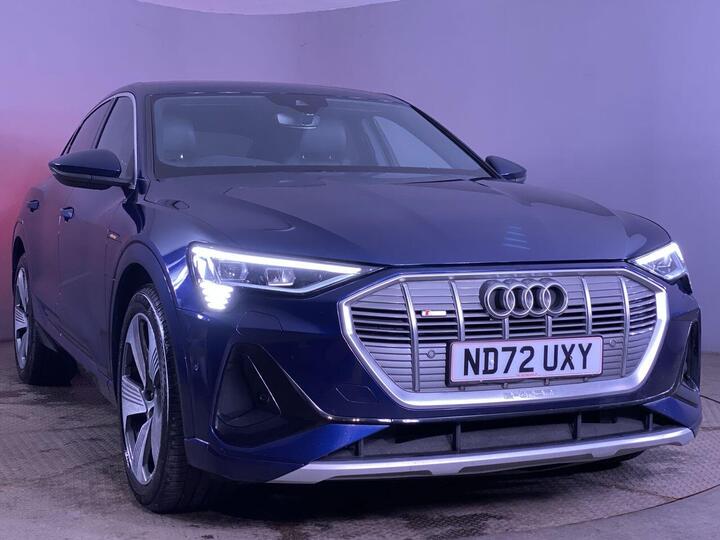 Audi E-TRON 55 S Line Sportback Auto Quattro 5dr 95kWh (11kW Charger)