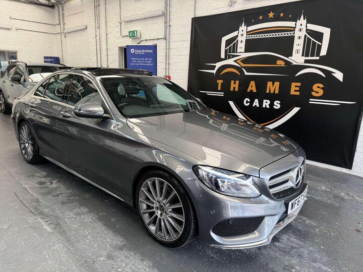 Mercedes-Benz C-CLASS 2.0 C200 AMG Line (Premium Plus) G-Tronic+ Euro 6 (s/s) 4dr
