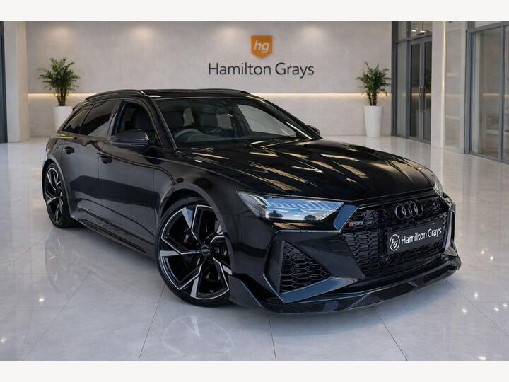 Audi RS6 Avant 4.0 TFSI V8 Carbon Black Tiptronic Quattro Euro 6 (s/s) 5dr Audi RS6 Avant 4.0 TFSI V8 Carbon Black Tiptronic Quattro Euro 6 (s/s) 5dr