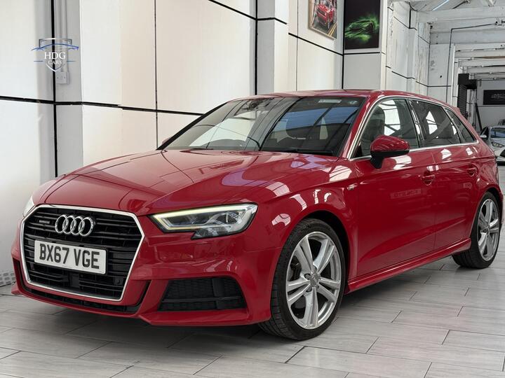 Audi A3 2.0 TFSI S Line Sportback 5dr Petrol S Tronic Euro 6 (s/s) (190 Ps)