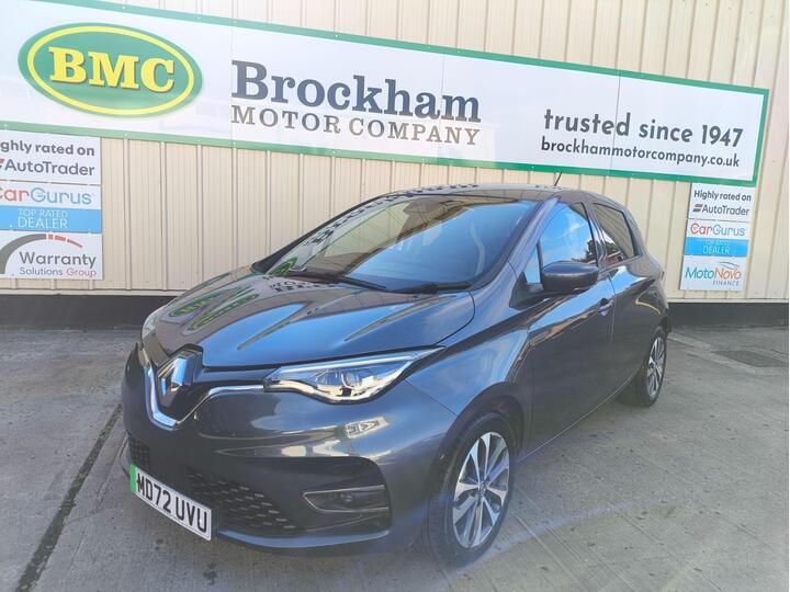 Renault Zoe R135 EV50 52kWh GT Line + Auto 5dr (Rapid Charge)