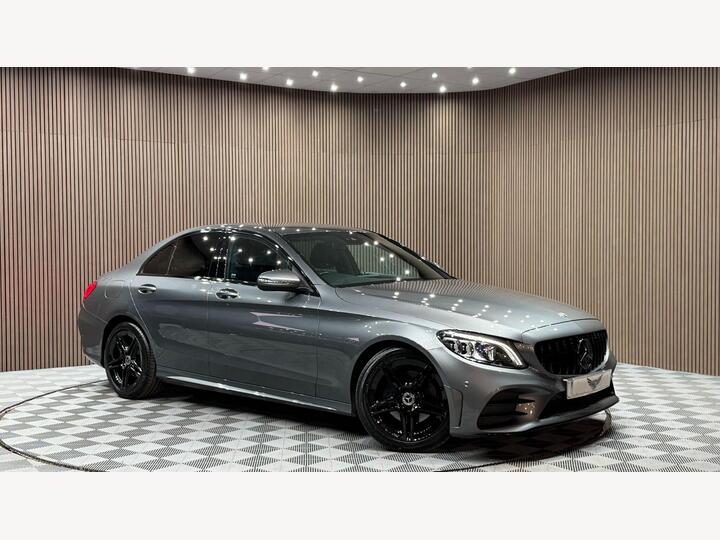 Mercedes-Benz C Class 2.0 C220d AMG Line (Premium) G-Tronic+ Euro 6 (s/s) 4dr