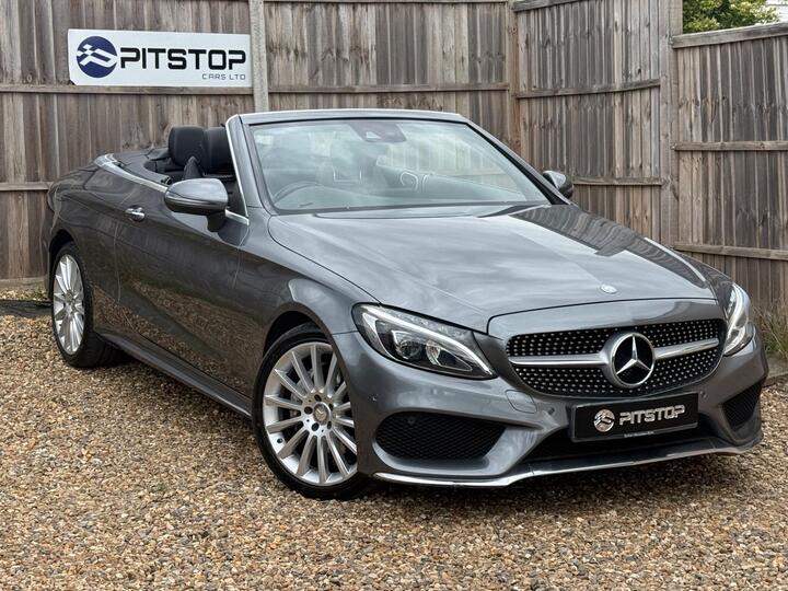 Mercedes-Benz C Class 2.1 C220d AMG Line Cabriolet G-Tronic+ 4MATIC Euro 6 (s/s) 2dr